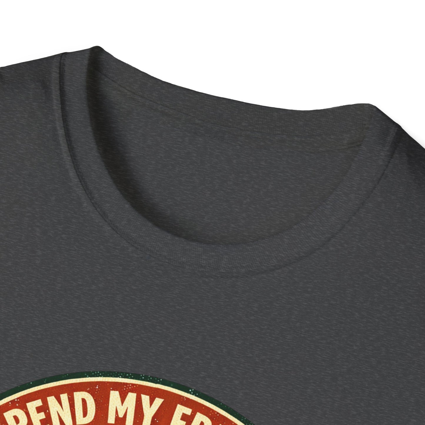 Gardener T-Shirt — “I Spend My Free Time With Hoes & Dirt Bags” Retro Gardening Tee
