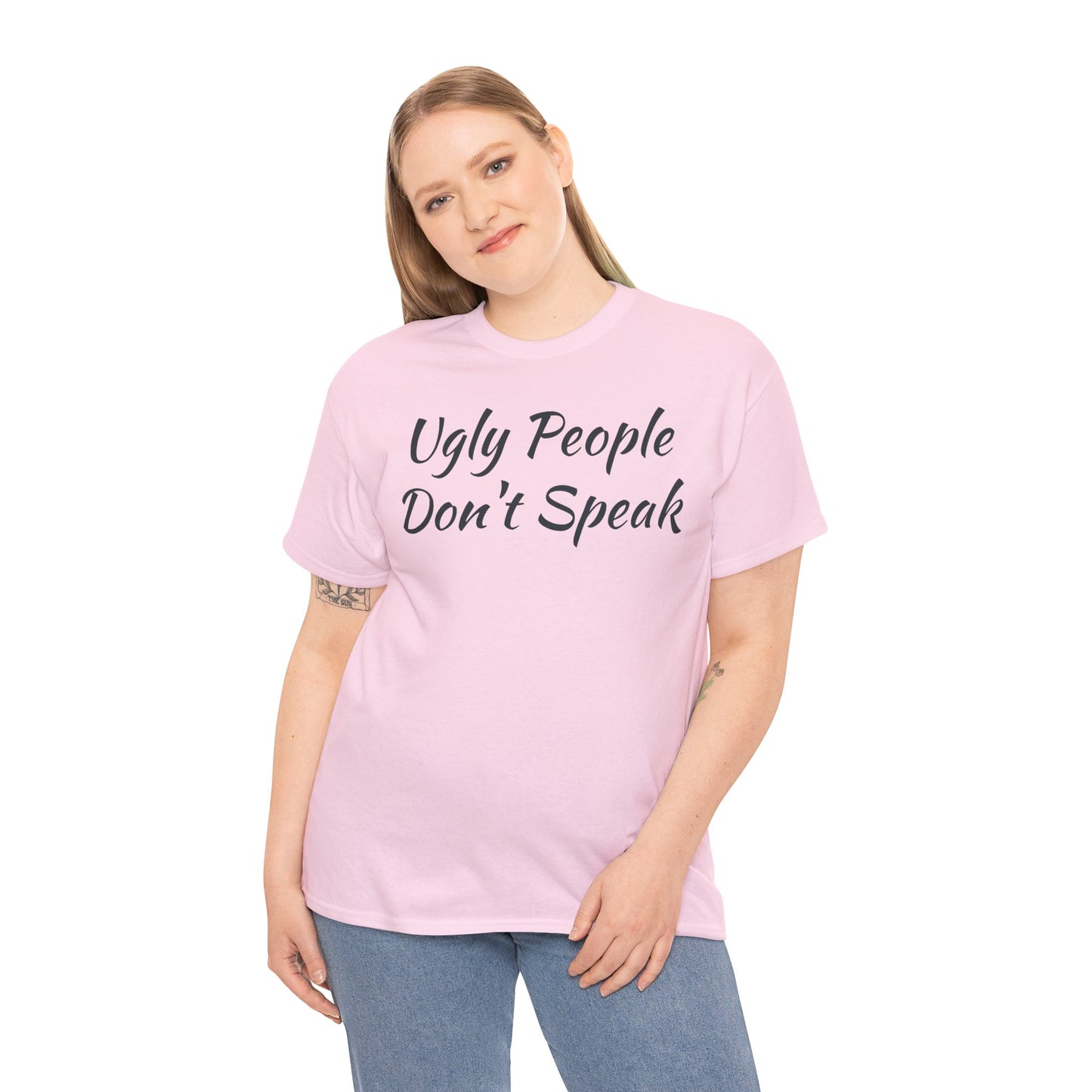 Ugly People Don't Speak