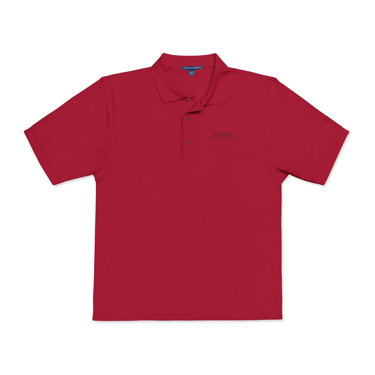 SPAM Embroidered Minimal Logo Polo Shirt — Classic Casual Work & Golf Tee