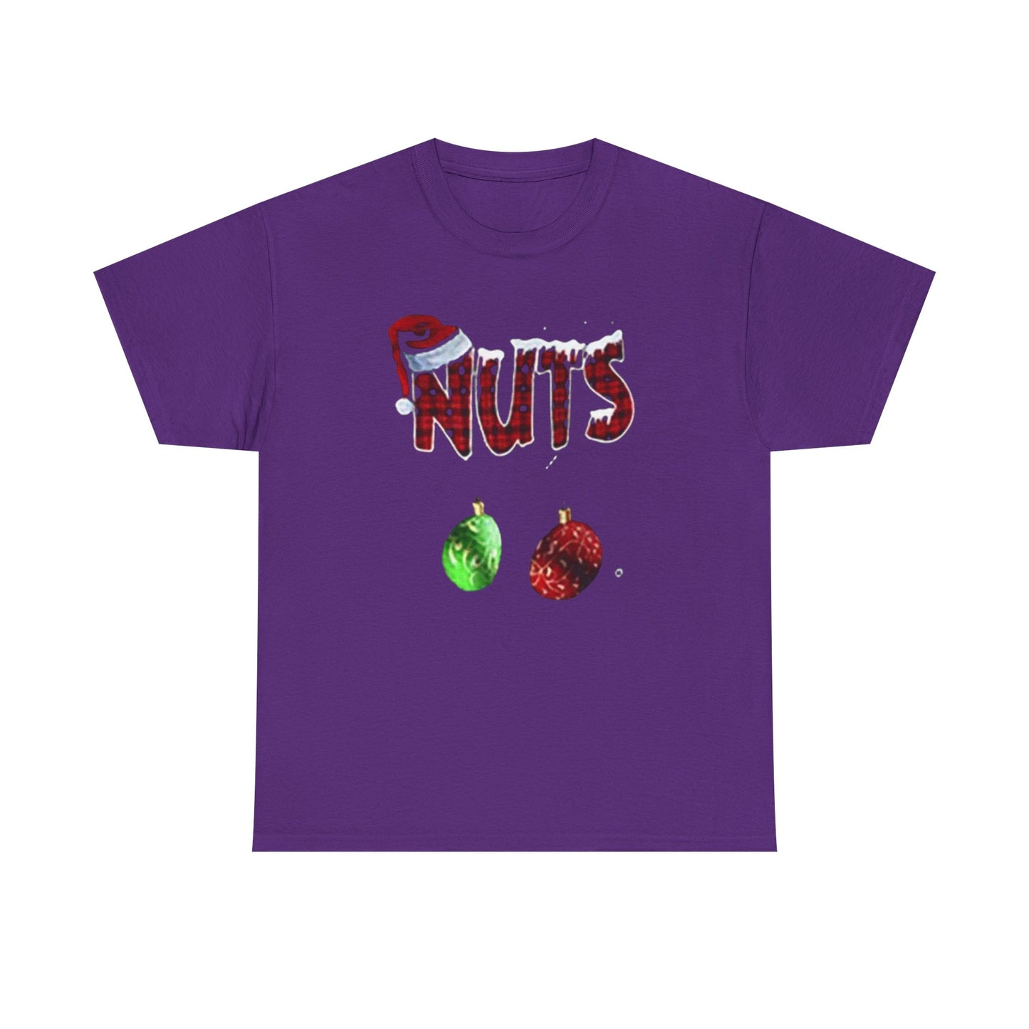Holiday 'Nuts' Tee — Funny Christmas Ornament Graphic T-Shirt Printify