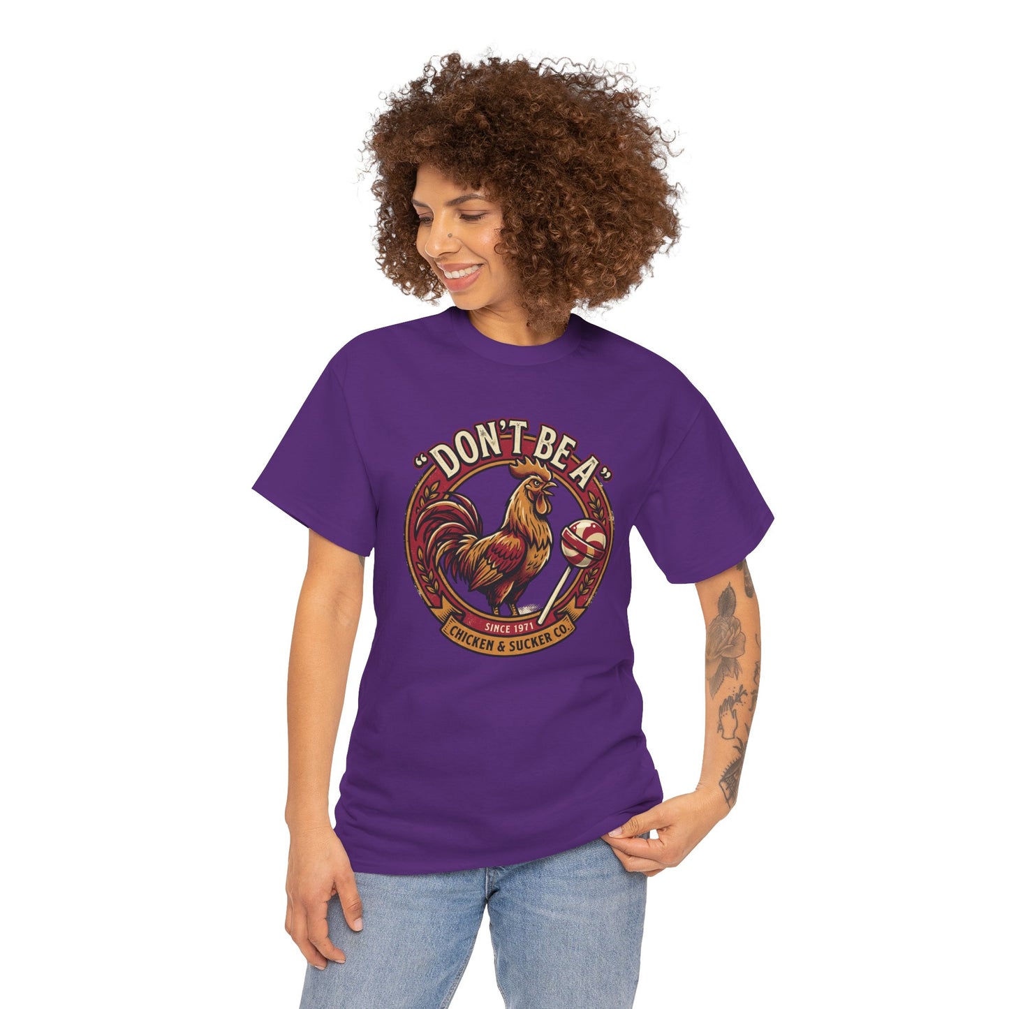 "Don't Be A" Vintage Farm Sports Shirt Printify