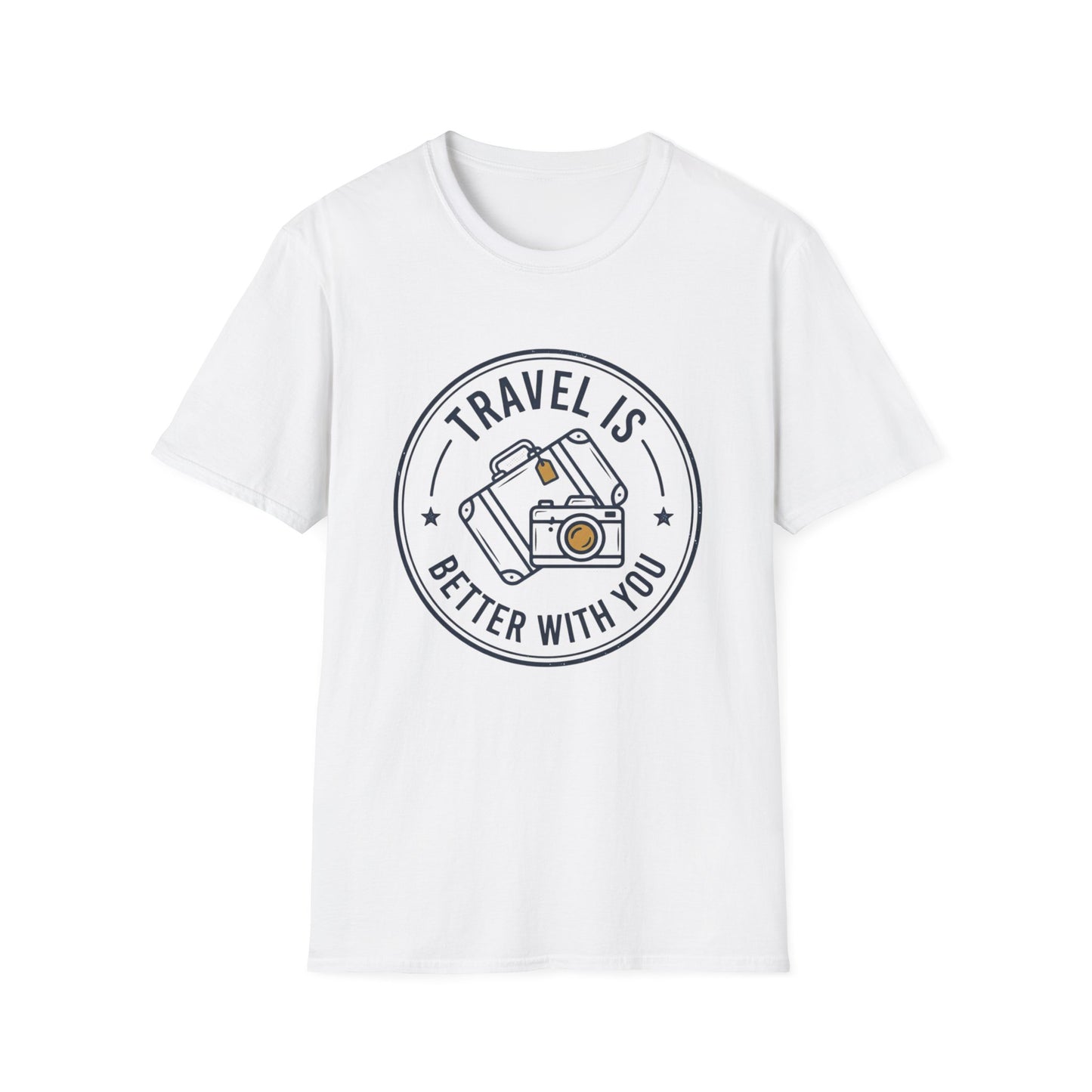 Travel Is Better With You T‑Shirt — Travel Lovers Graphic Tee