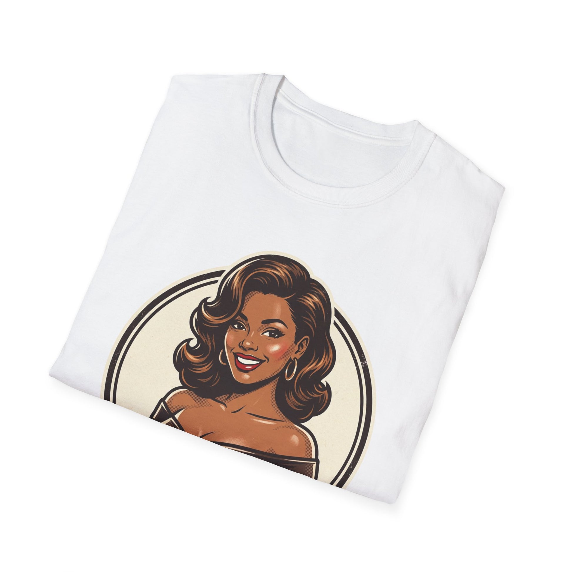 "Super Sexy Crew Mate" Retro Pin-Up Graphic Tee Printify