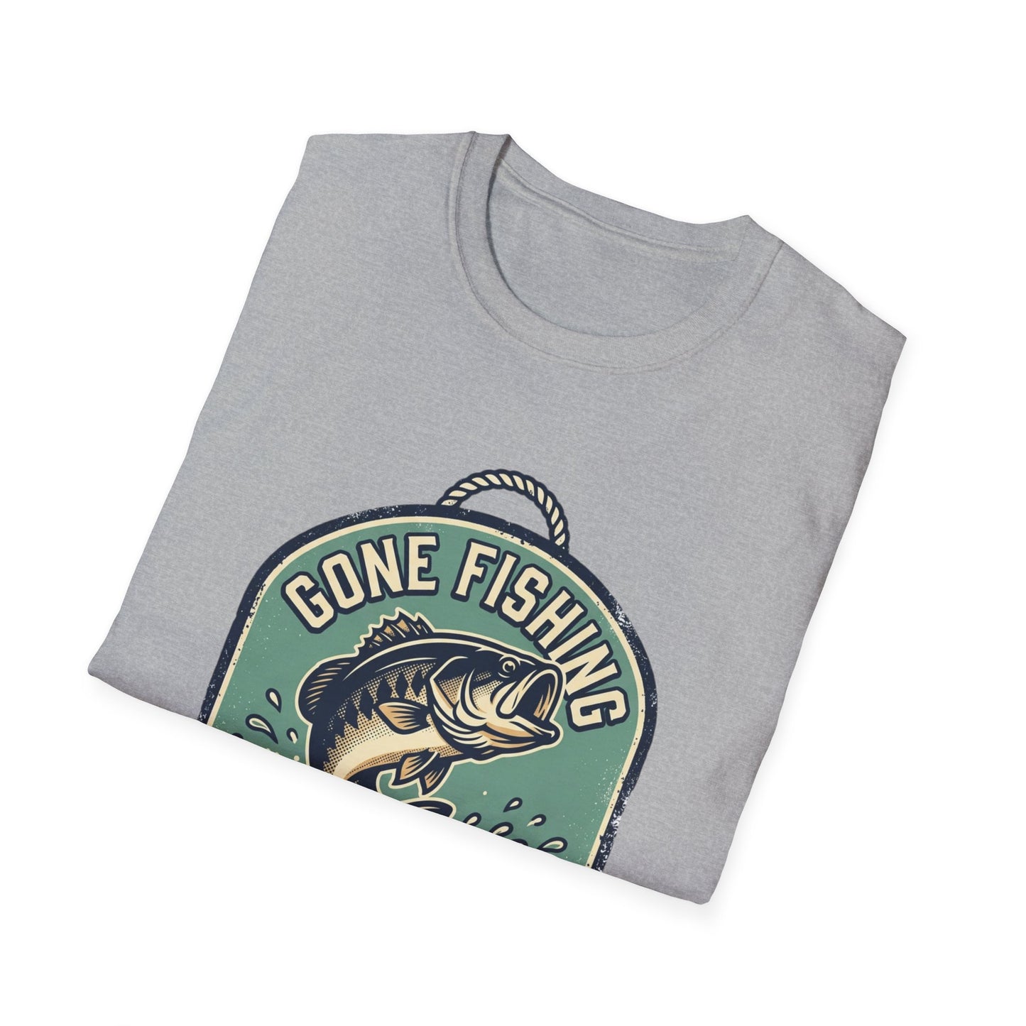 Gone Fishing T-Shirt – "Catch You Later" Bass Fishing Tee