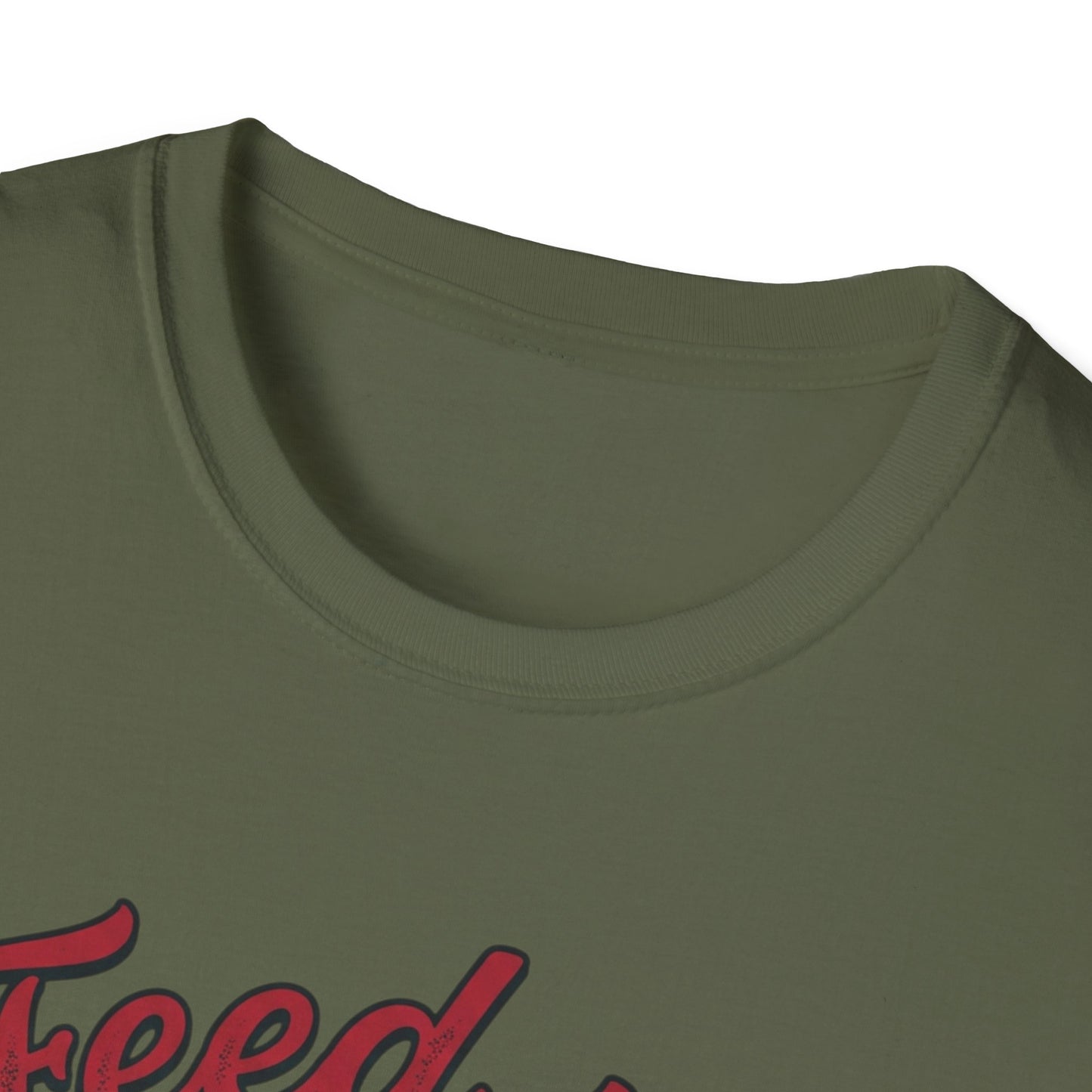 Feed Me Eat Me T-Shirt — Retro Pinup Burger Graphic Tee Printify