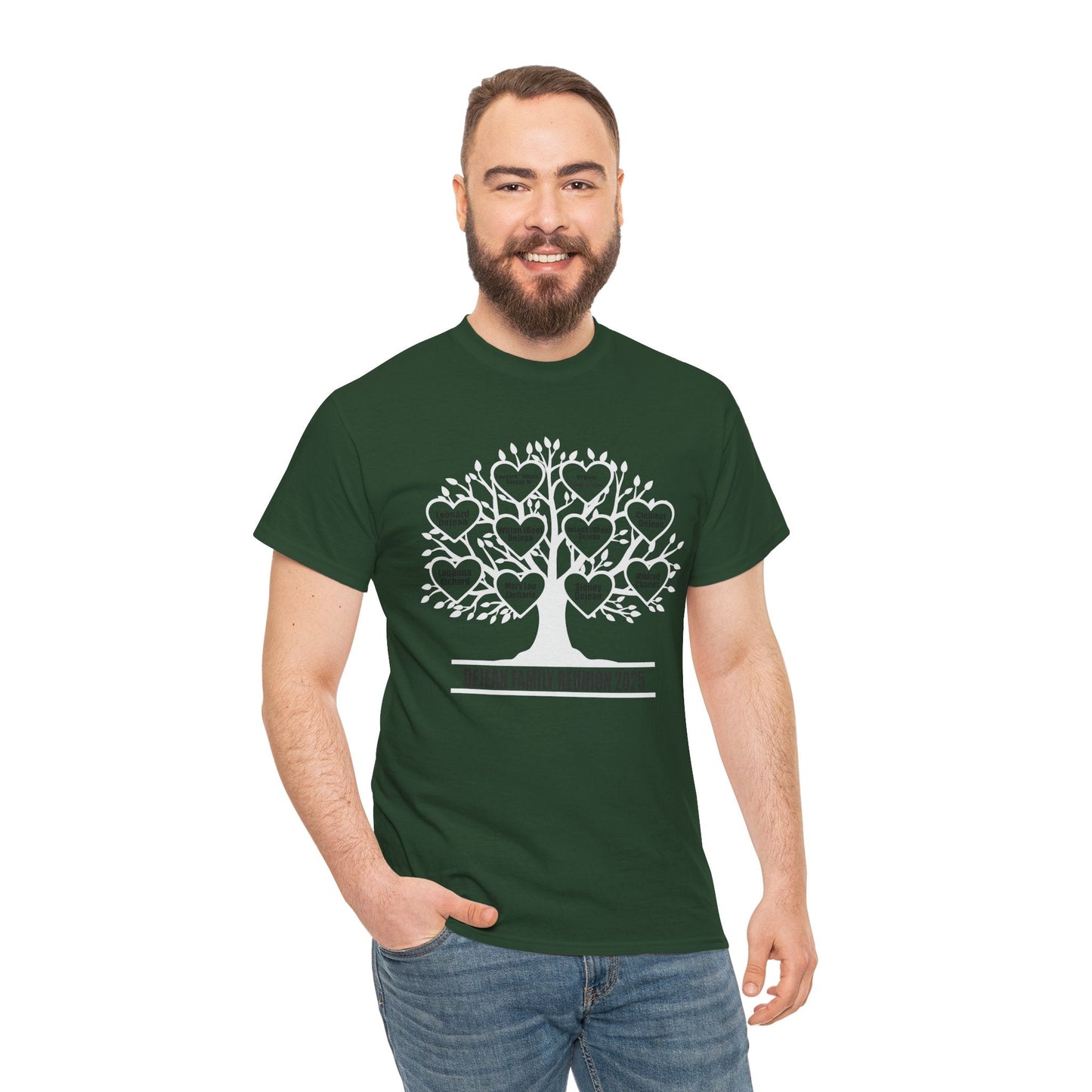 Dejean. Family Reunion Green Custom Printify
