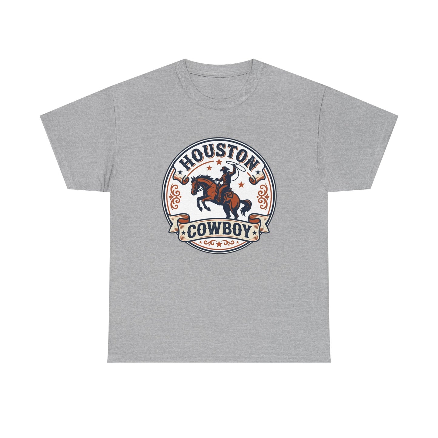 Houston Cowboy T-Shirt – Rodeo Western Graphic Tee