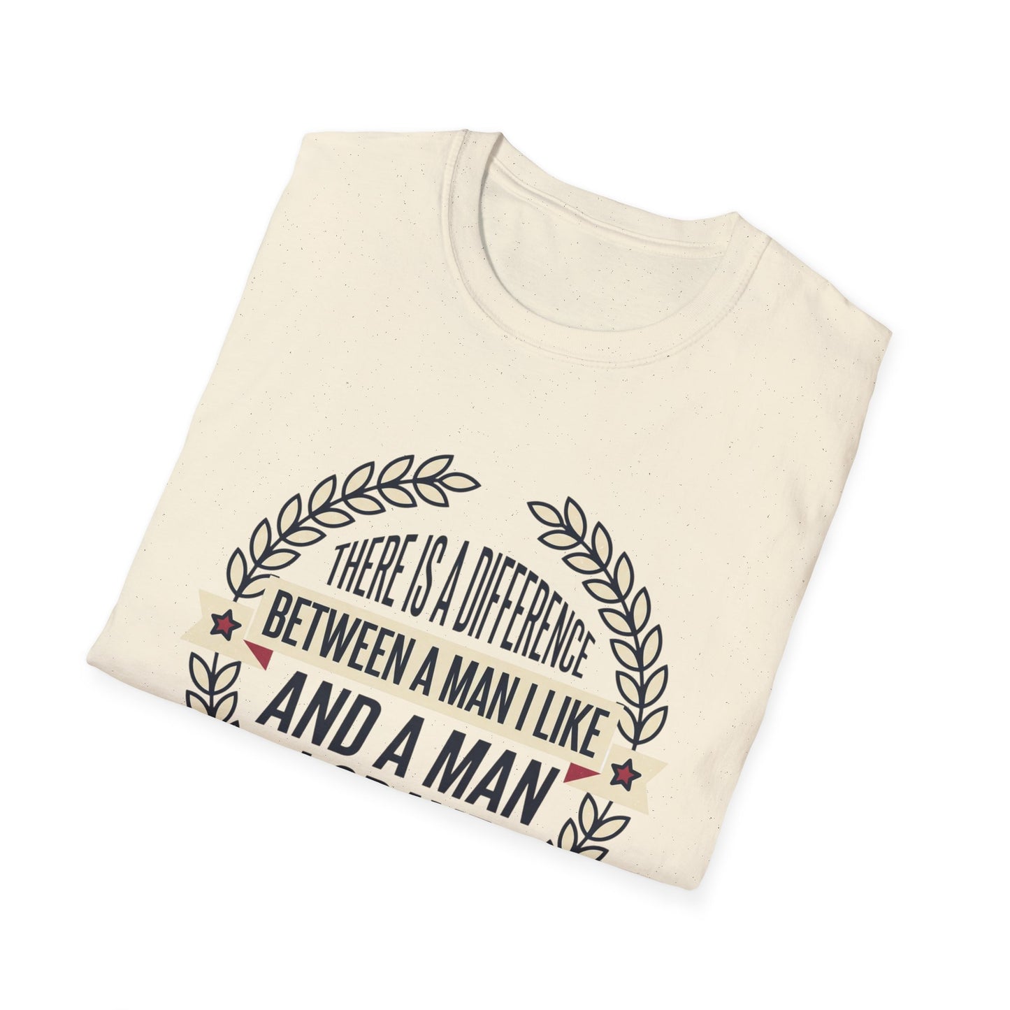 “There Is A Difference Between A Man I Like And A Man I Crave” Graphic Tee