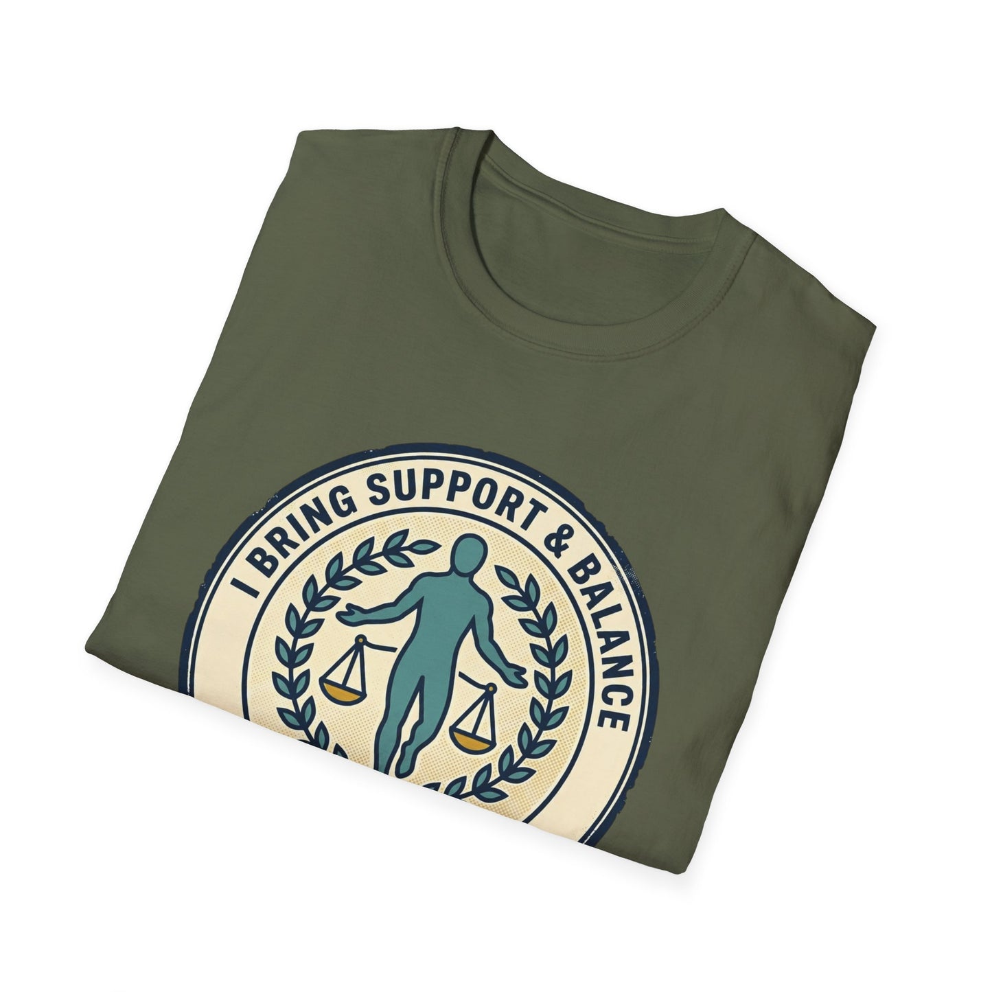 I Bring Support & Balance Graphic Tee-Balance & Support T-Shirt