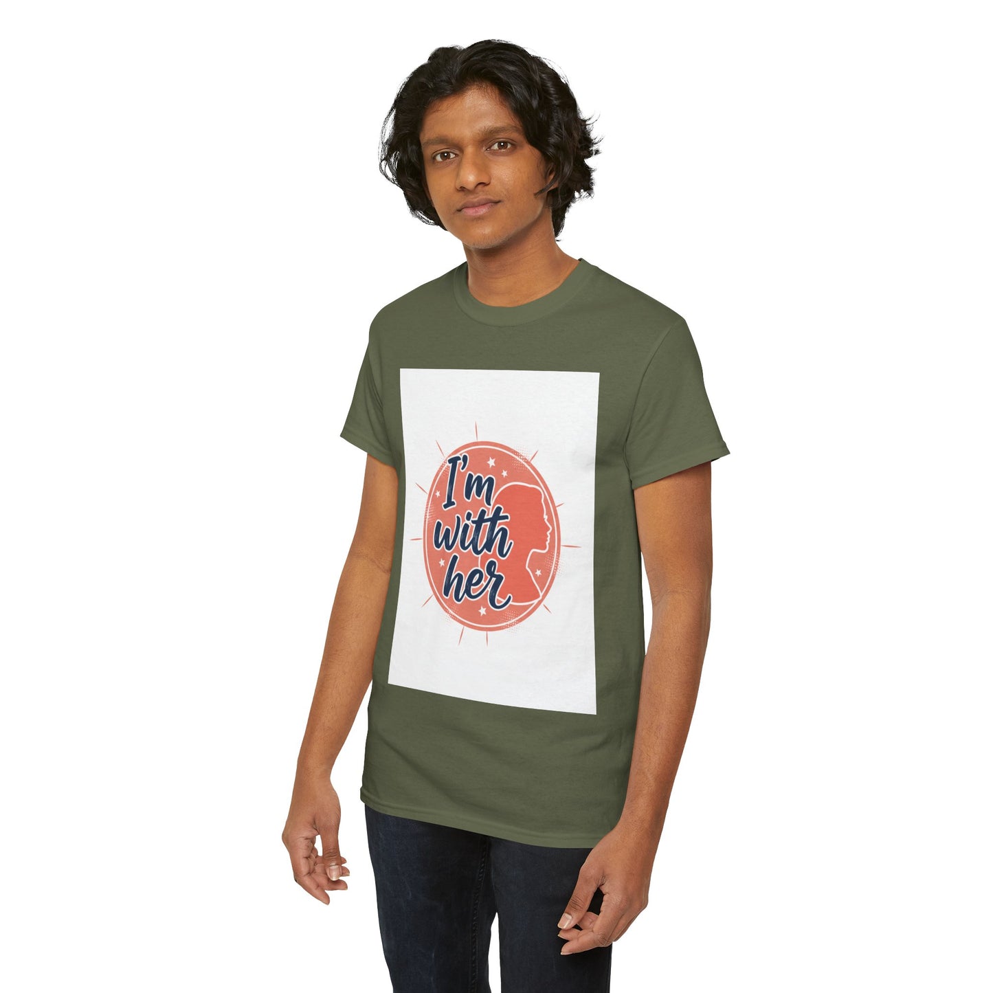 I'm With Her Tee — Feminist Equality Graphic T-Shirt