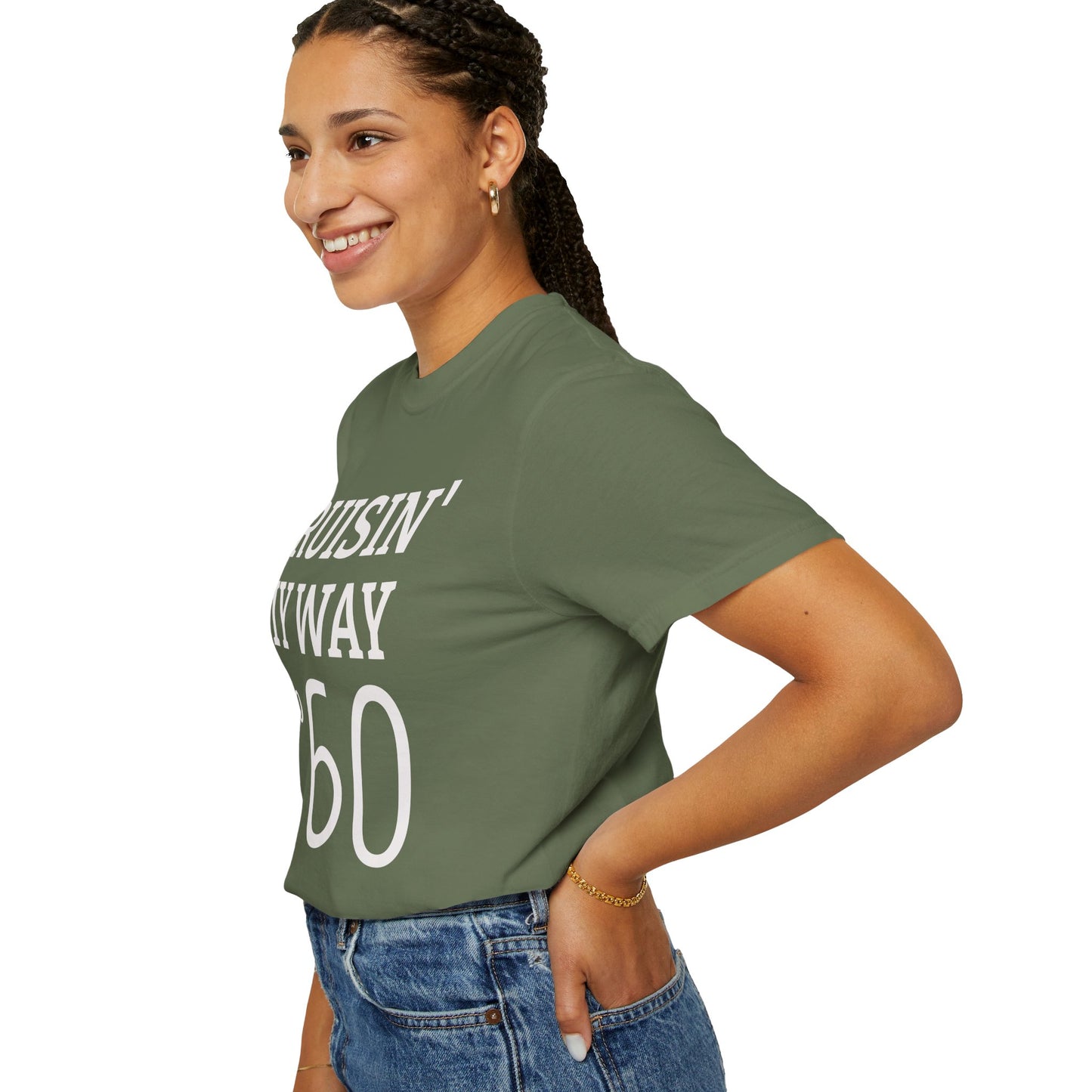 Cruisin' My Way Into 60 T-Shirt — 60th Birthday Tee