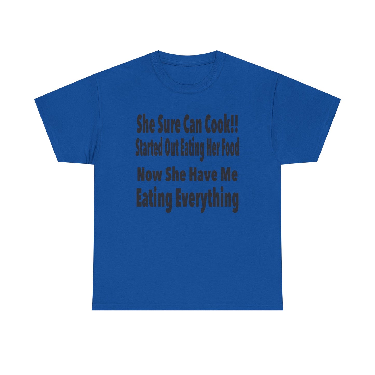 Funny - 'She Sure Can Cook!!' Cooking Humor Shirt