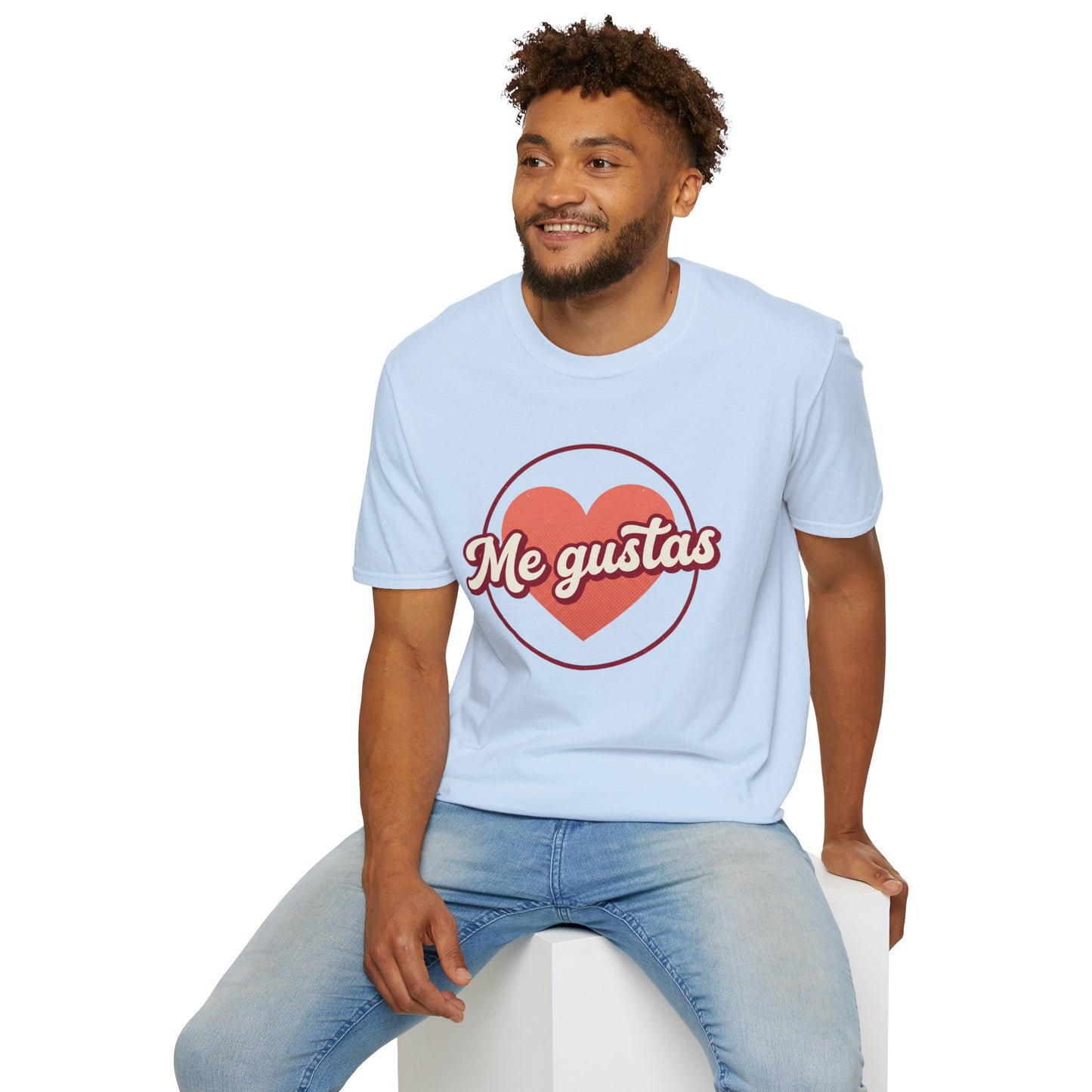 Me Gustas Heart T-Shirt — Spanish Love Graphic Tee