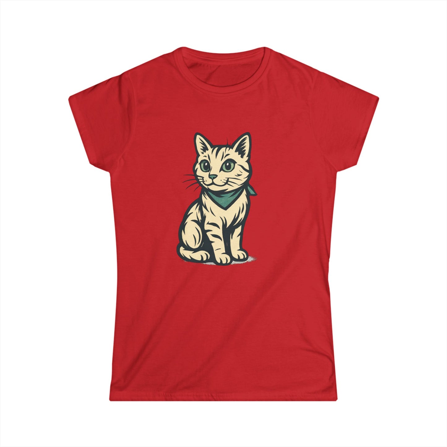 Cute Kitten Graphic Tee — Cat Mom Cute Cat T-Shirt
