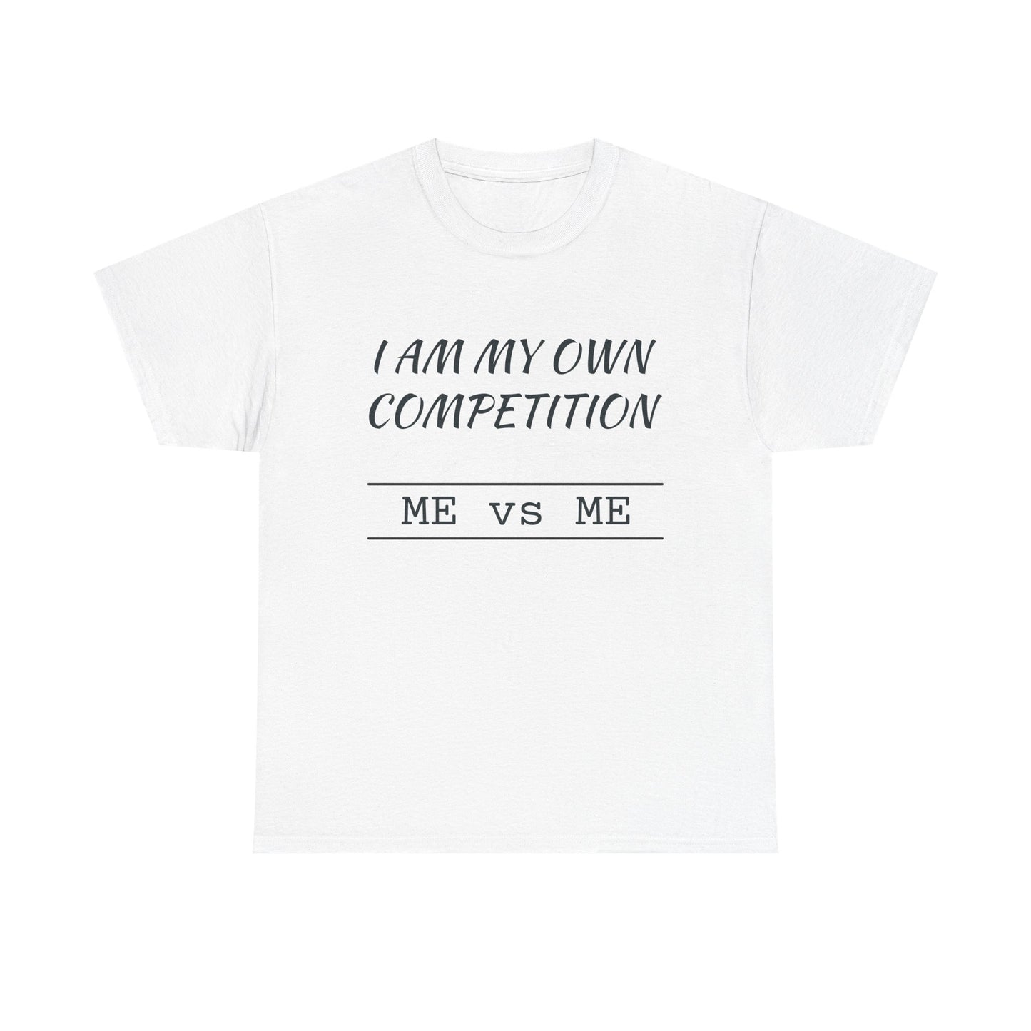 I am my own competition