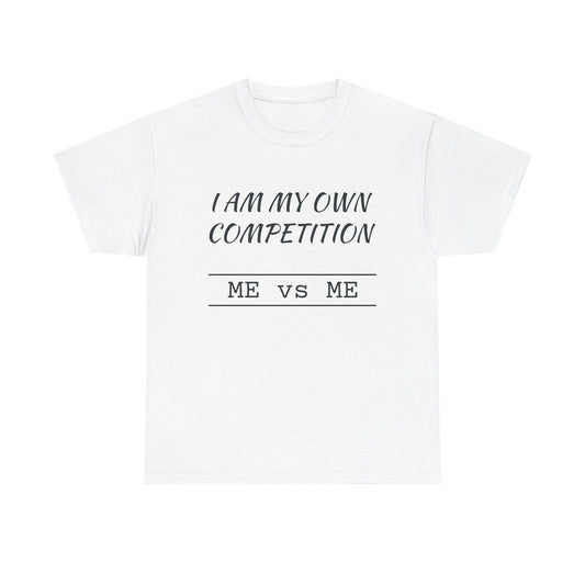 I am my own competition