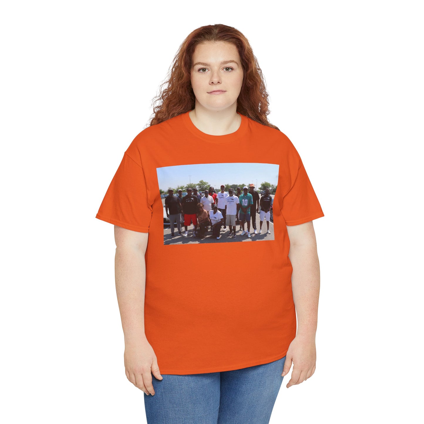 C-RYDERZ Group Photo Custom Tee — Personalized Reunion & Team Picture Shirt Printify