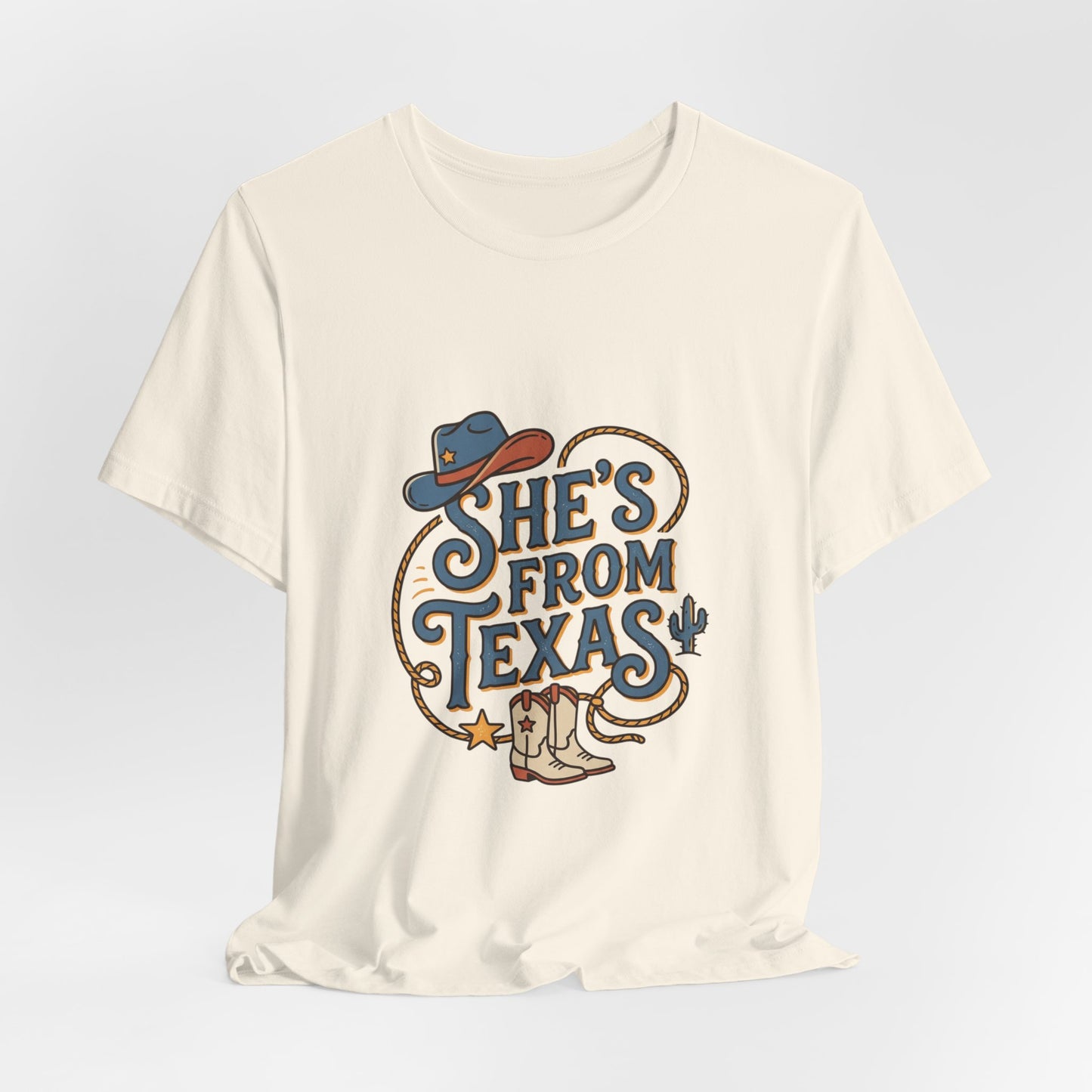 Texas Unisex Jersey Short Sleeve Tee