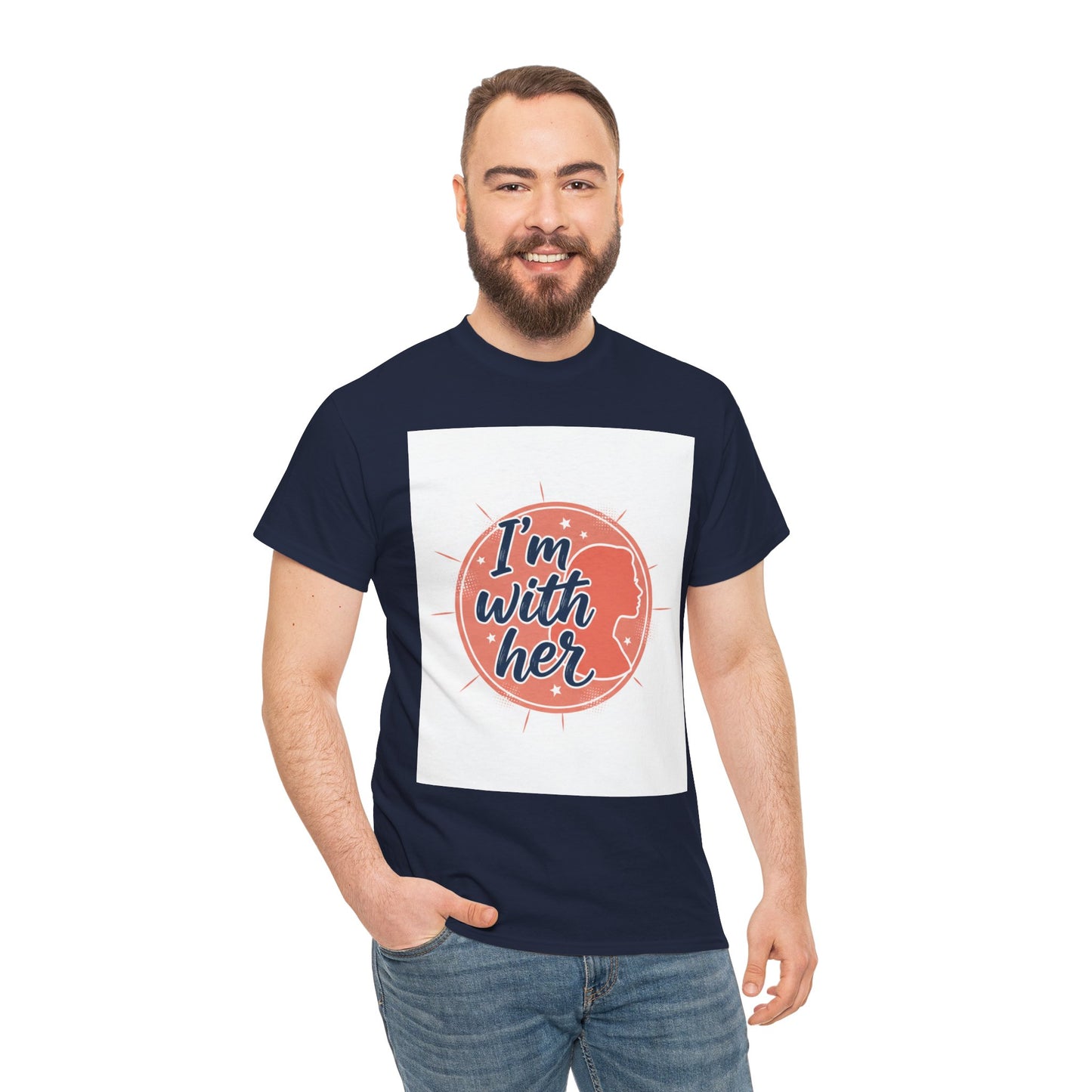 I'm With Her Tee — Feminist Equality Graphic T-Shirt
