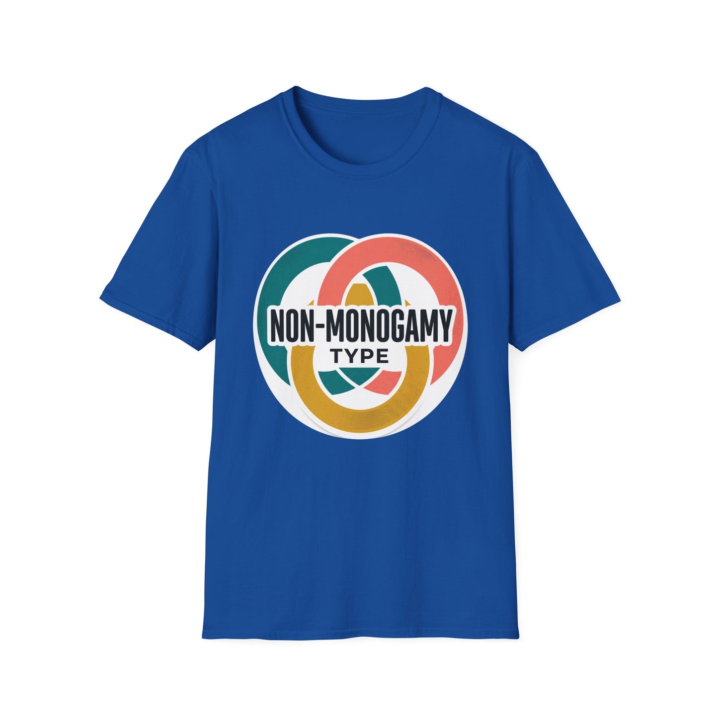 Non-Monogamy Type T-Shirt — Retro Polyamory Pride Tee Printify