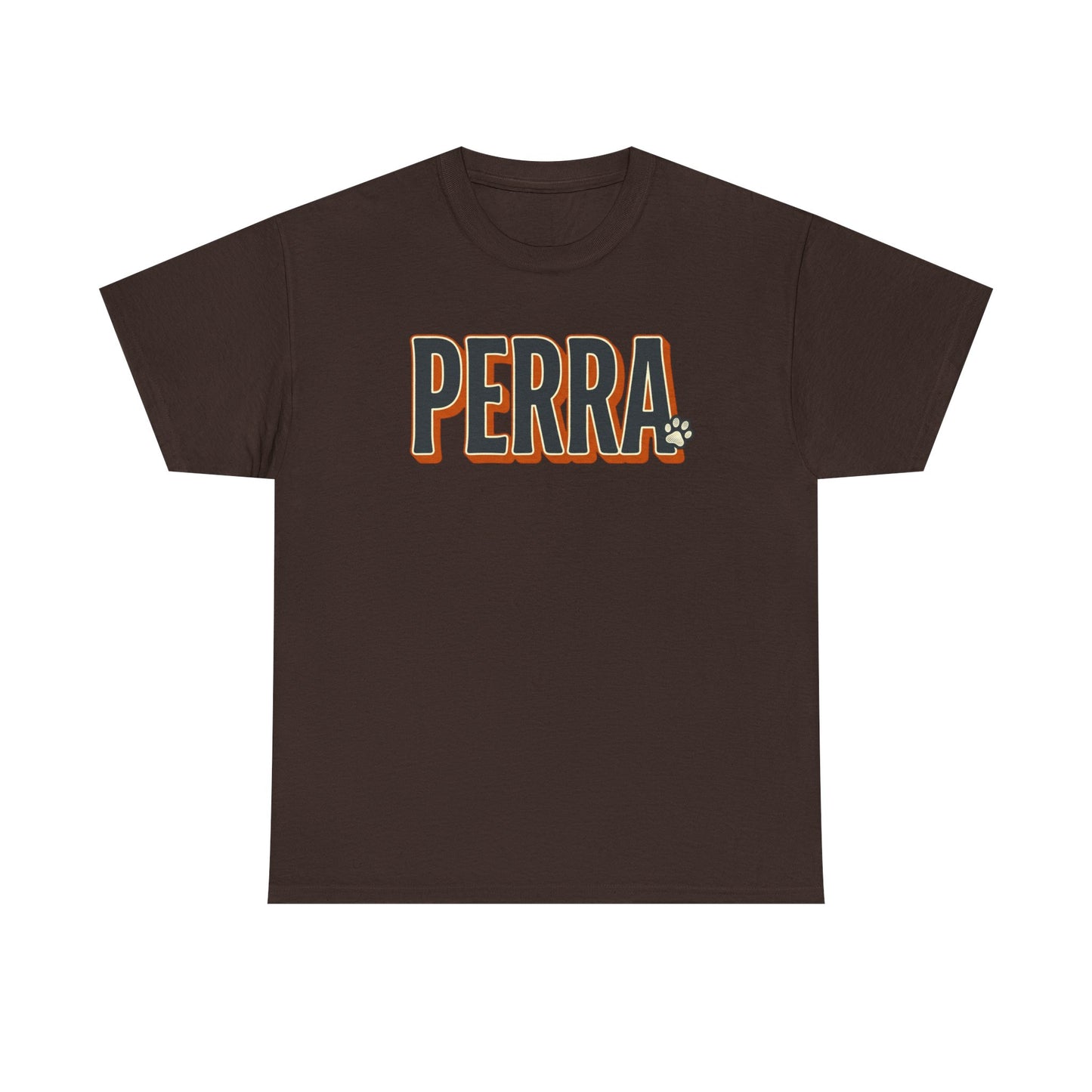 Perra Graphic Tee – Bold Retro Lettering T-Shirt