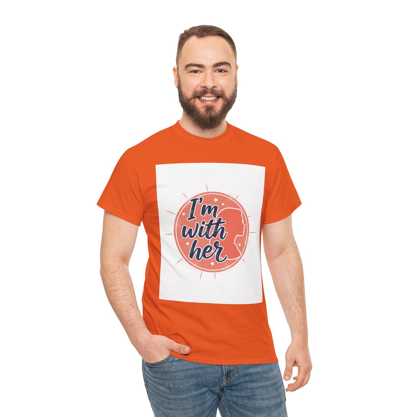 I'm With Her Tee — Feminist Equality Graphic T-Shirt
