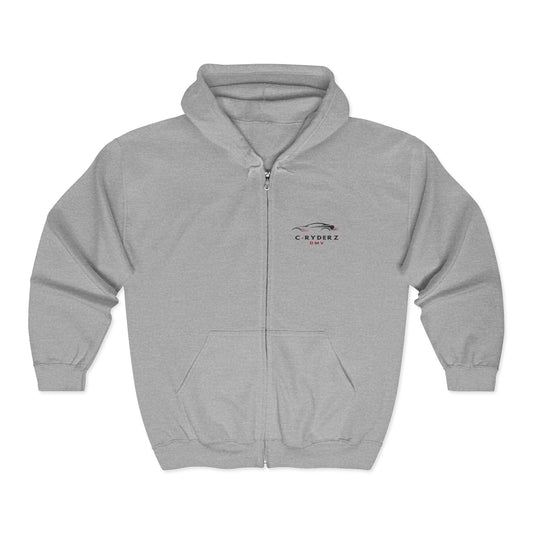 C-RYDERZ Cozy Unisex Full Zip Sweatshirt - Perfect for Casual Days