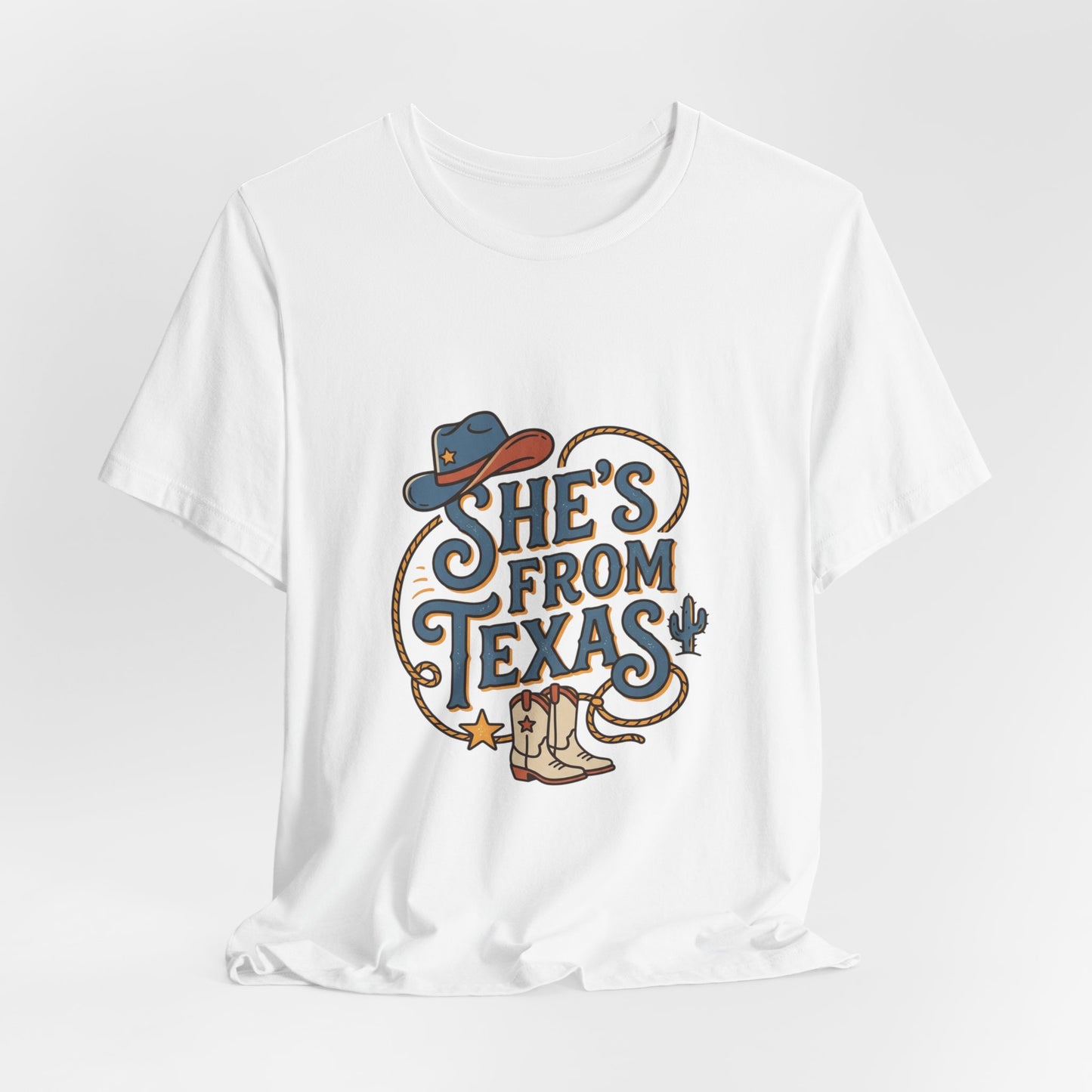 Texas Unisex Jersey Short Sleeve Tee