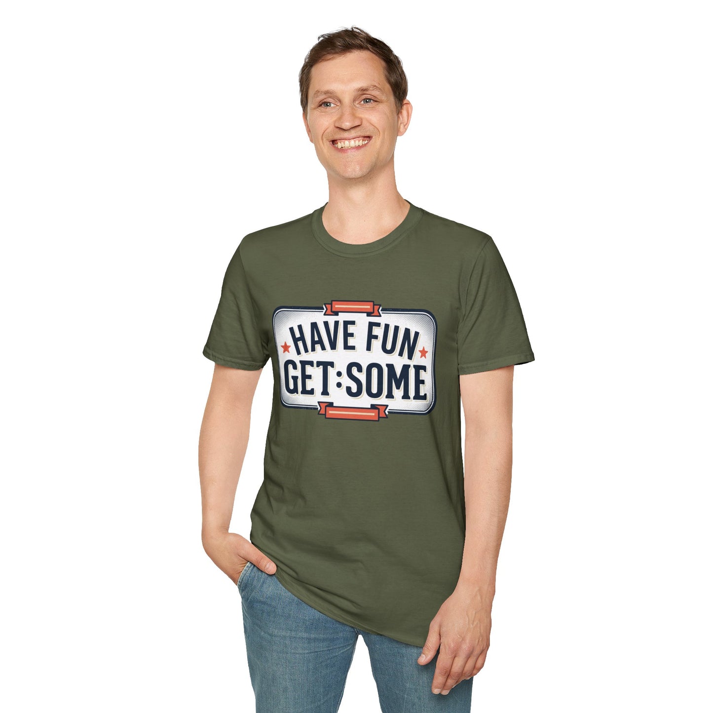 Have Fun Get Some T-Shirt — Retro Road Sign Graphic Tee