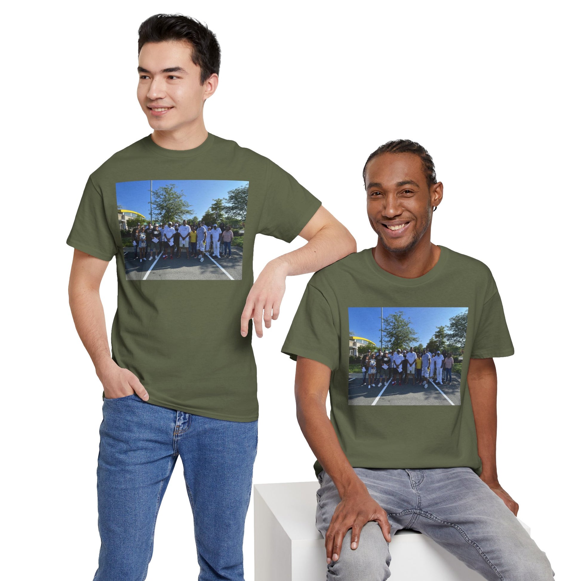 C-RYDERZ Photo Group Tee — Personalized Group Photo T-Shirt Printify