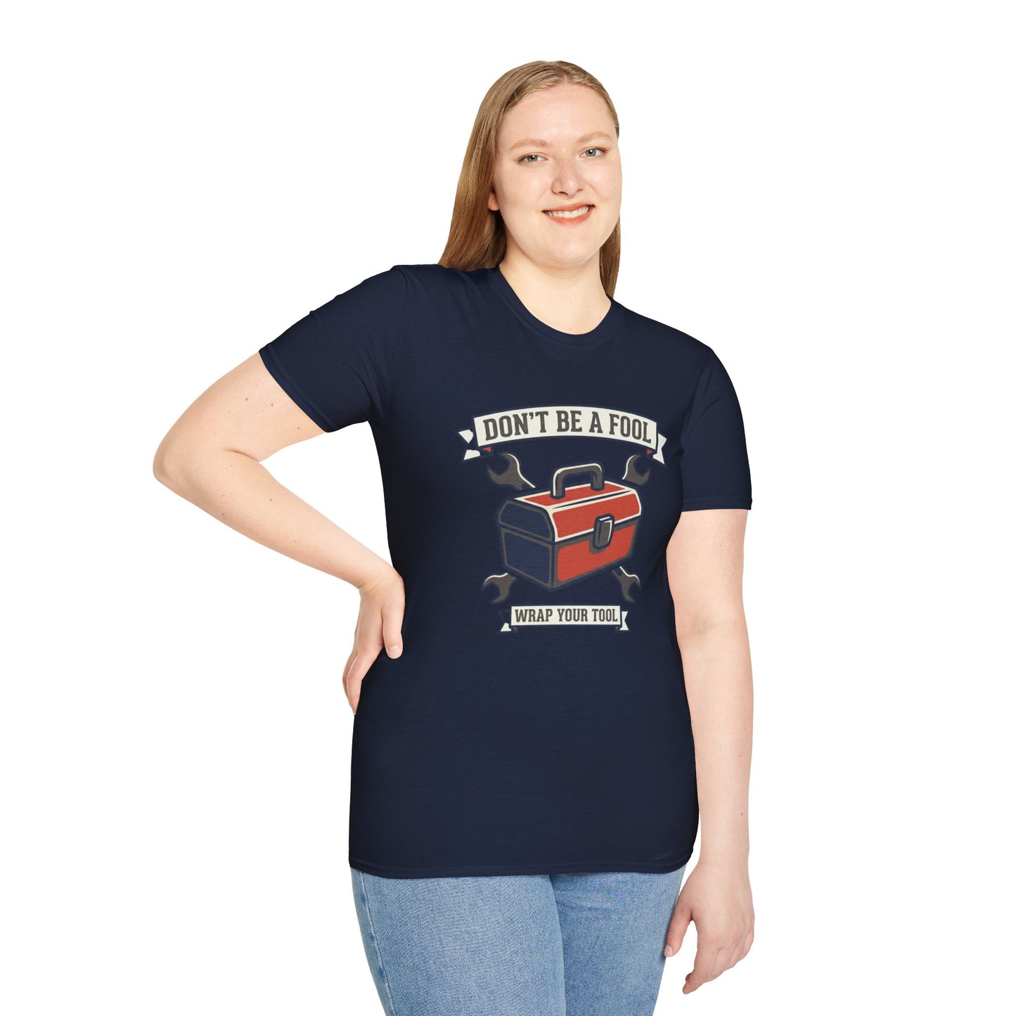 Don't Be a Fool Toolbox T‑Shirt — Wrap Your Tool Shirt for Mechanics & DIYers