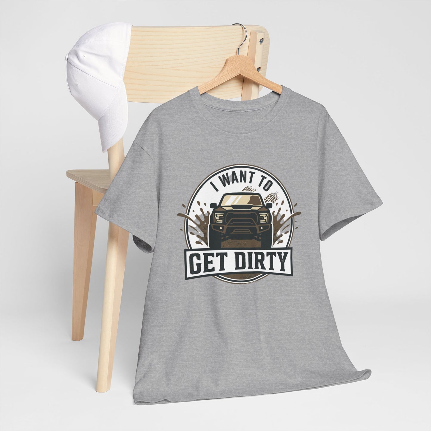 Get Dirty Truck Tee — Off-Road Adventure Graphic T-Shirt