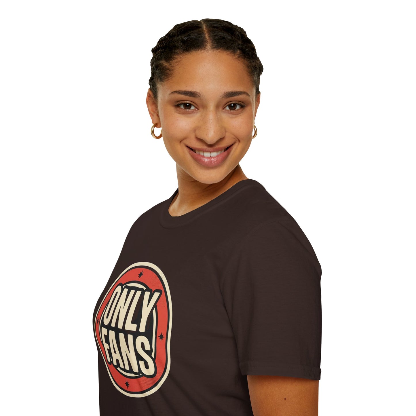 OnlyFans Logo Graphic T-Shirt — Retro Circle Design