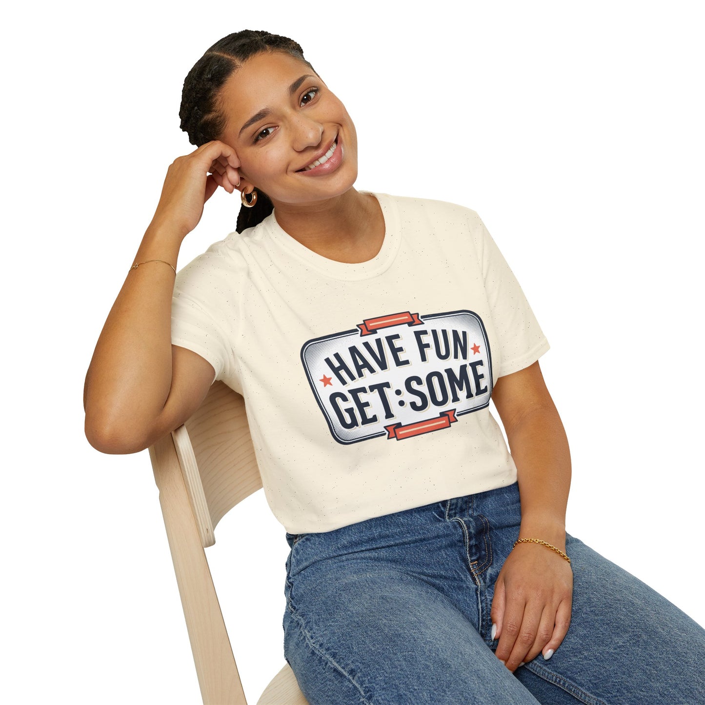Have Fun Get Some T-Shirt — Retro Road Sign Graphic Tee