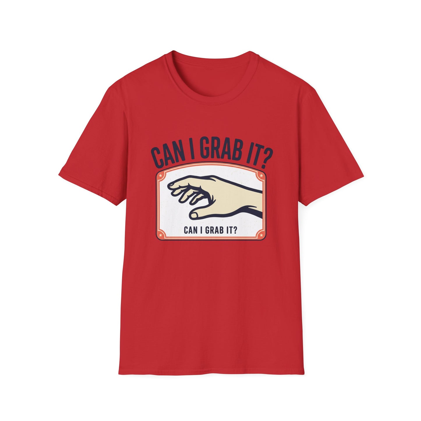 Can I Grab It? Graphic T-Shirt — Retro Hand Illustration Tee