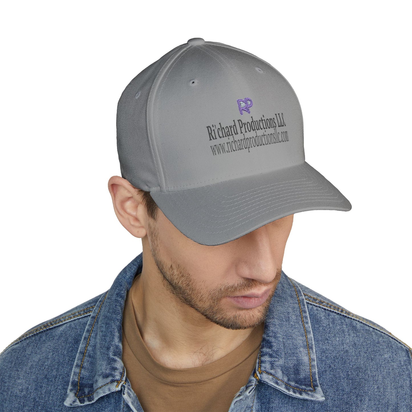 Richard Productions LLC Promotional Hat-Embroidered Logo Baseball Cap