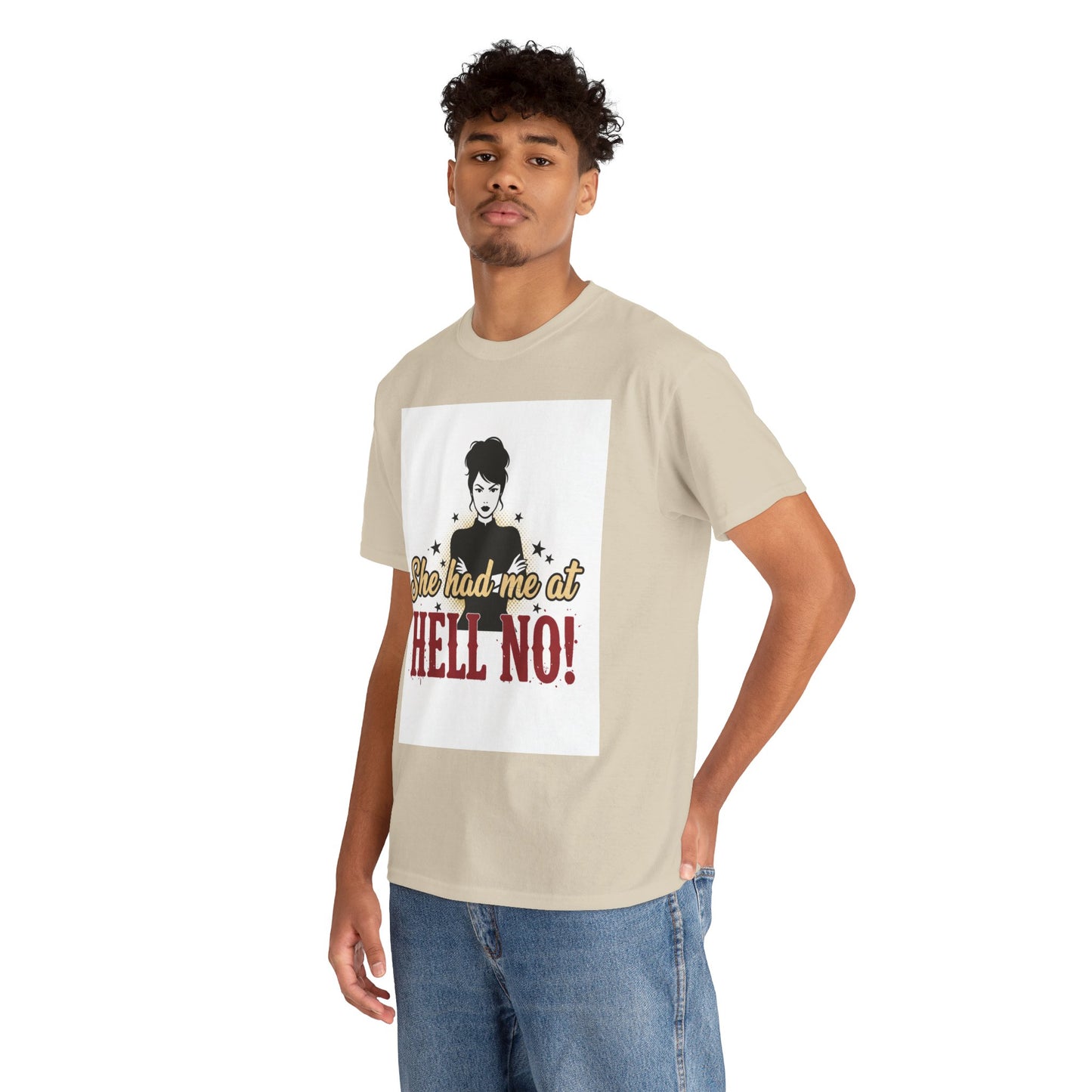 She Had Me At Hell No! Tee – Sassy Retro Graphic T-Shirt