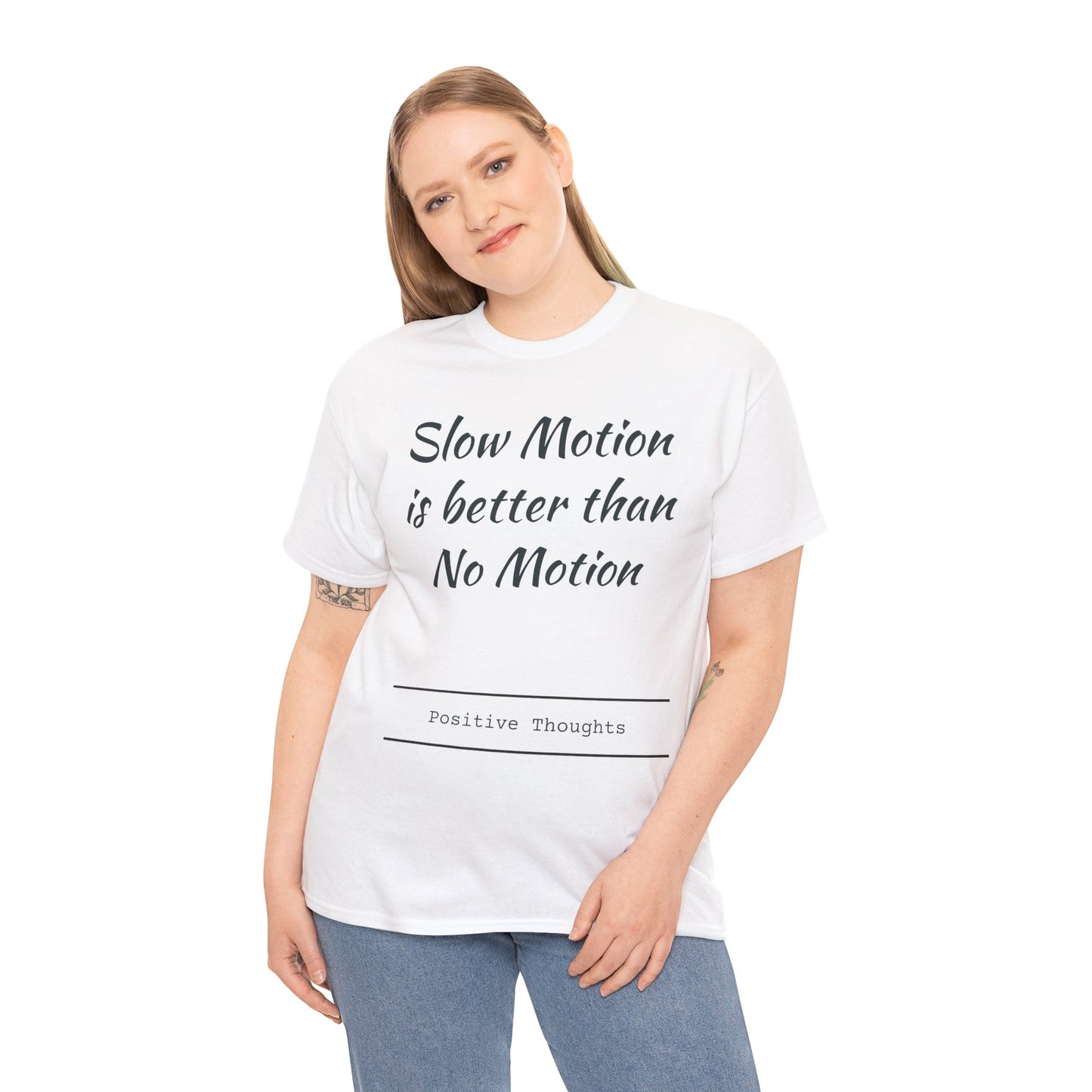 Slow motion is better than no motion