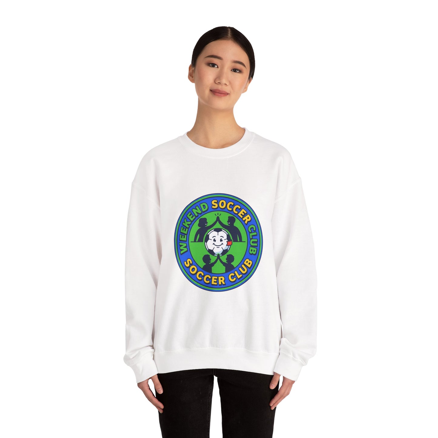 Soccer Unisex Heavy Blend™ Crewneck Sweatshirt