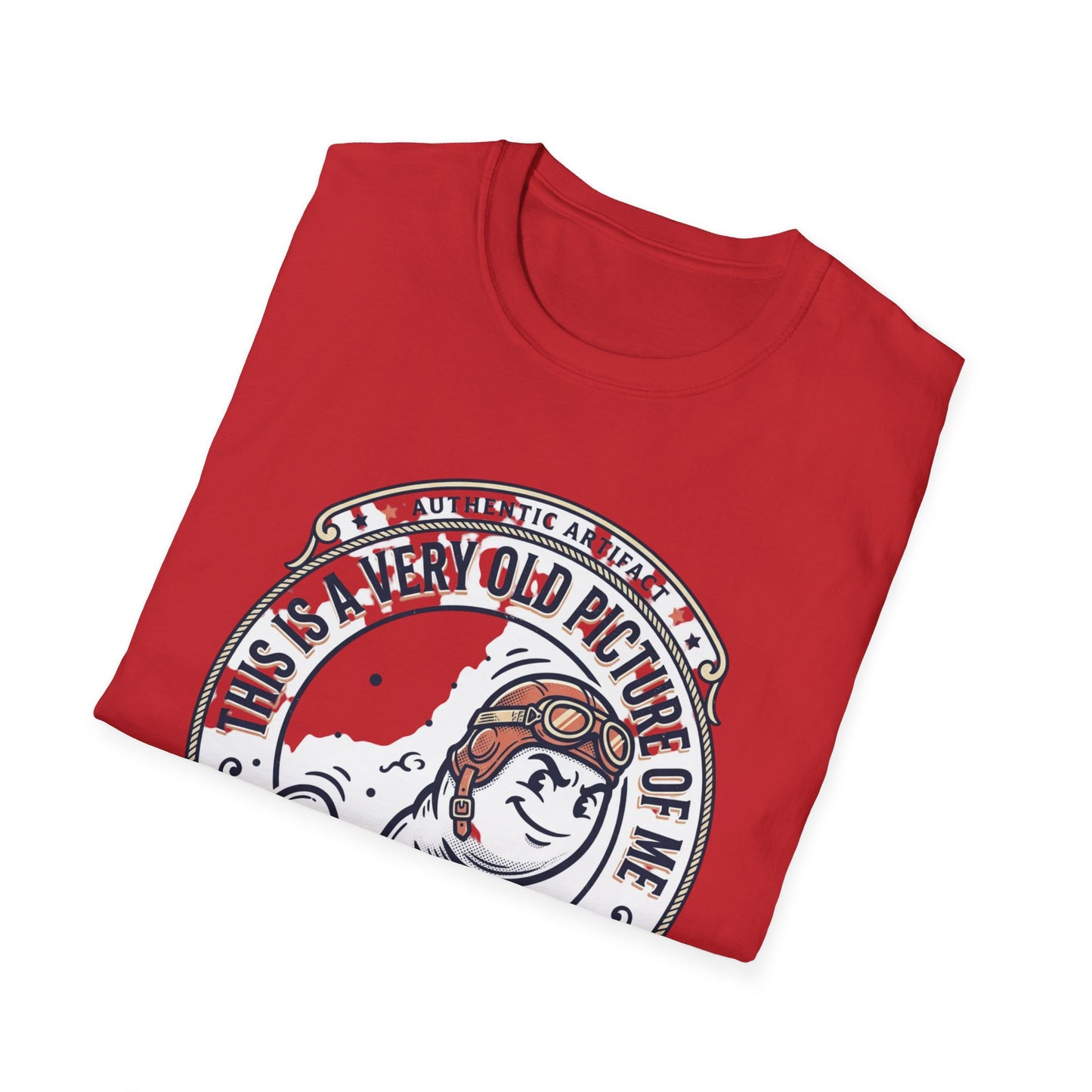 "This Is A Very Old Picture Of Me" Retro Marine Tee
