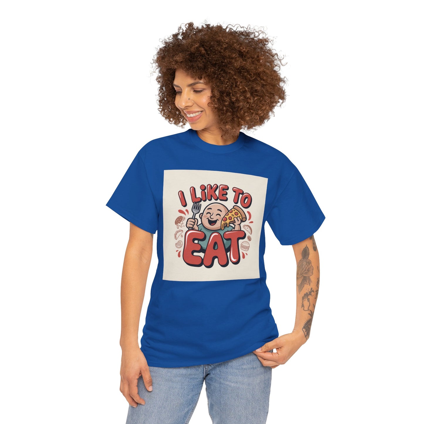 I Like To Eat T-Shirt — Funny Food Lover Graphic Tee