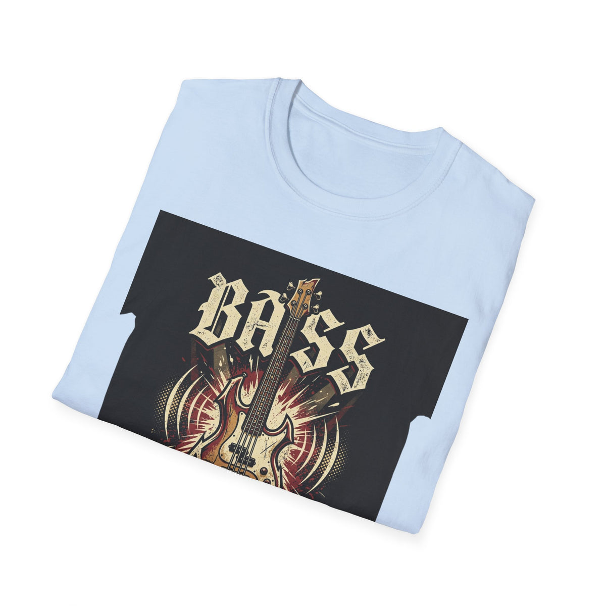 Bass Guitar T-Shirt — "Bass: If You Got It, Crank It Up!" Rock Music Tee