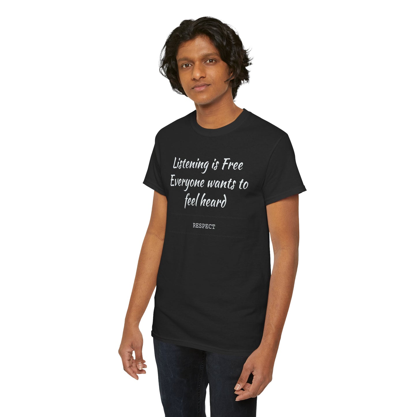 Listening is Free, Feel Heard