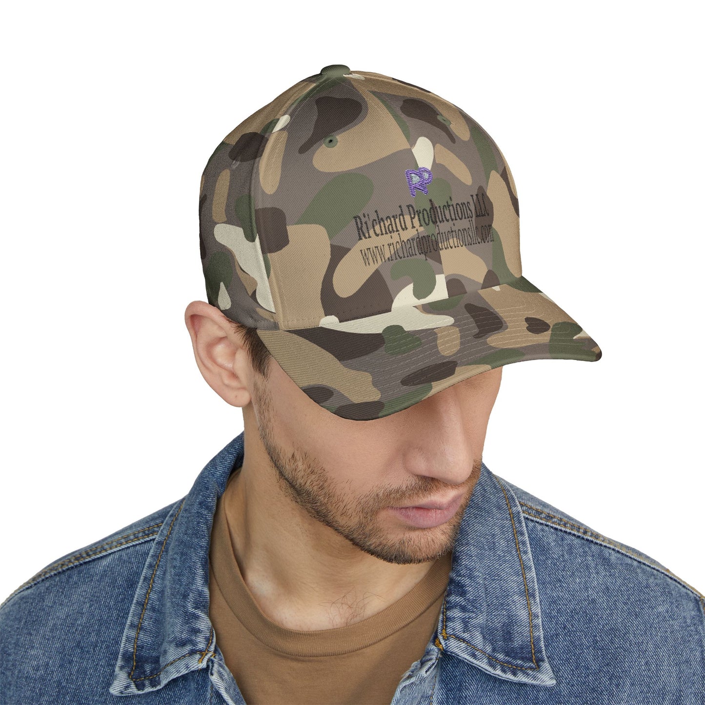 Richard Productions LLC Promotional Hat-Embroidered Logo Baseball Cap