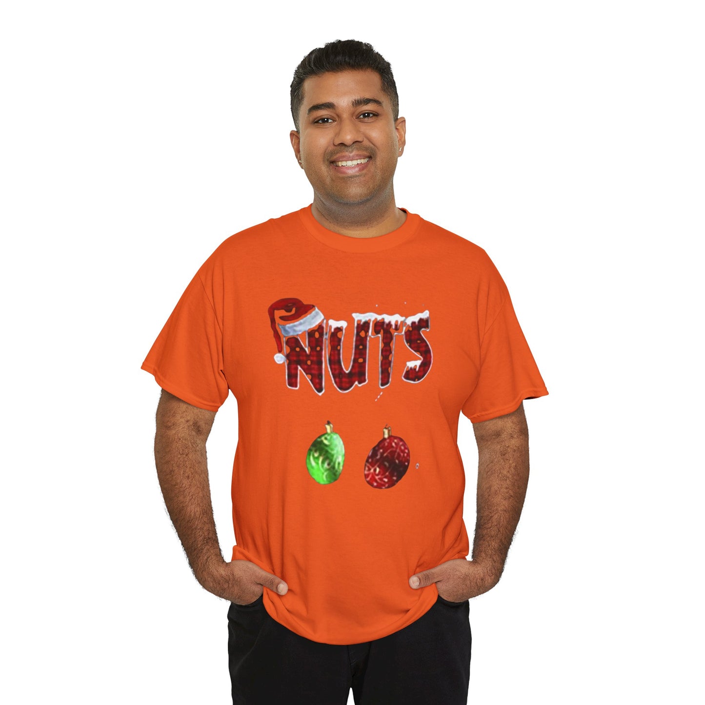 Holiday 'Nuts' Tee — Funny Christmas Ornament Graphic T-Shirt Printify