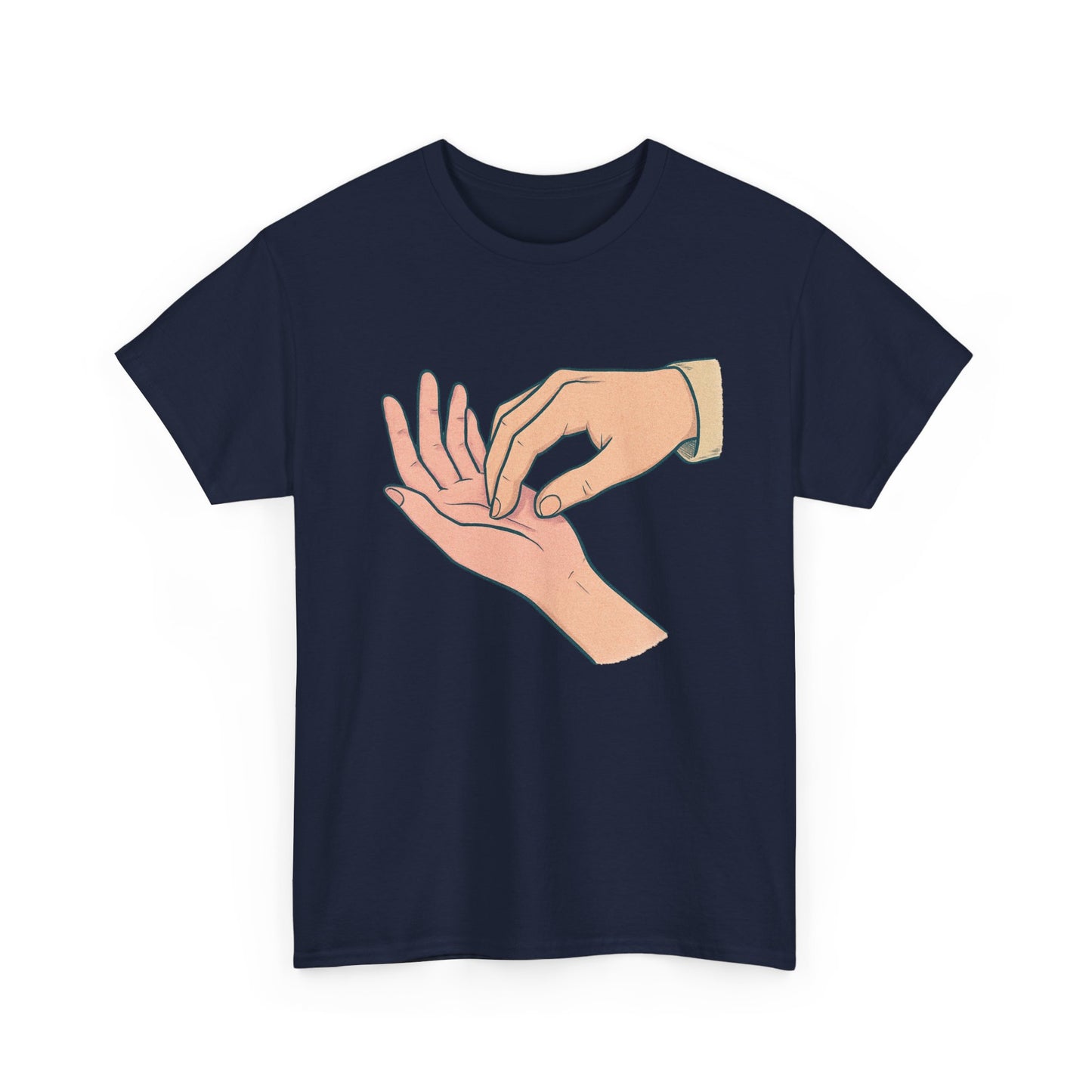 T-Shirt - Gentle Palm Reading Illustration Tee