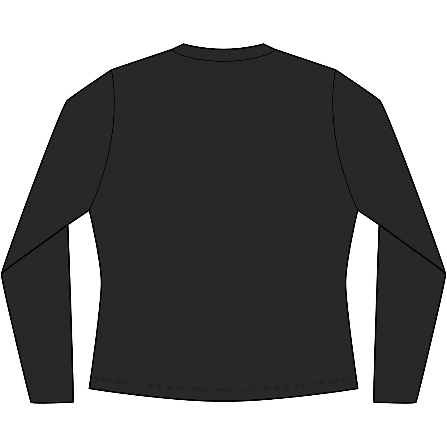 Women's V‑Neck Long Sleeve Tee — Vintage Playing Cards "New York" Graphic