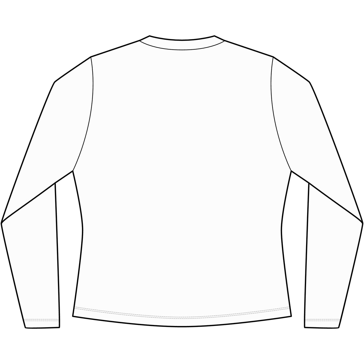 Women's V‑Neck Long Sleeve Tee — Vintage Playing Cards "New York" Graphic