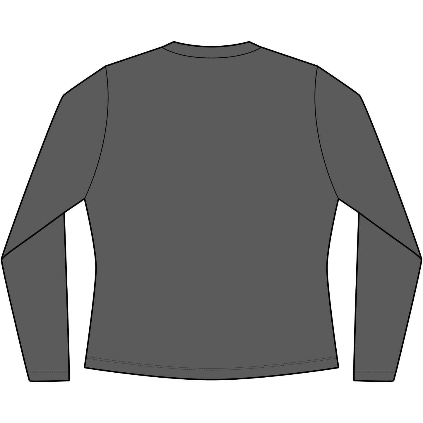 Women's V‑Neck Long Sleeve Tee — Vintage Playing Cards "New York" Graphic