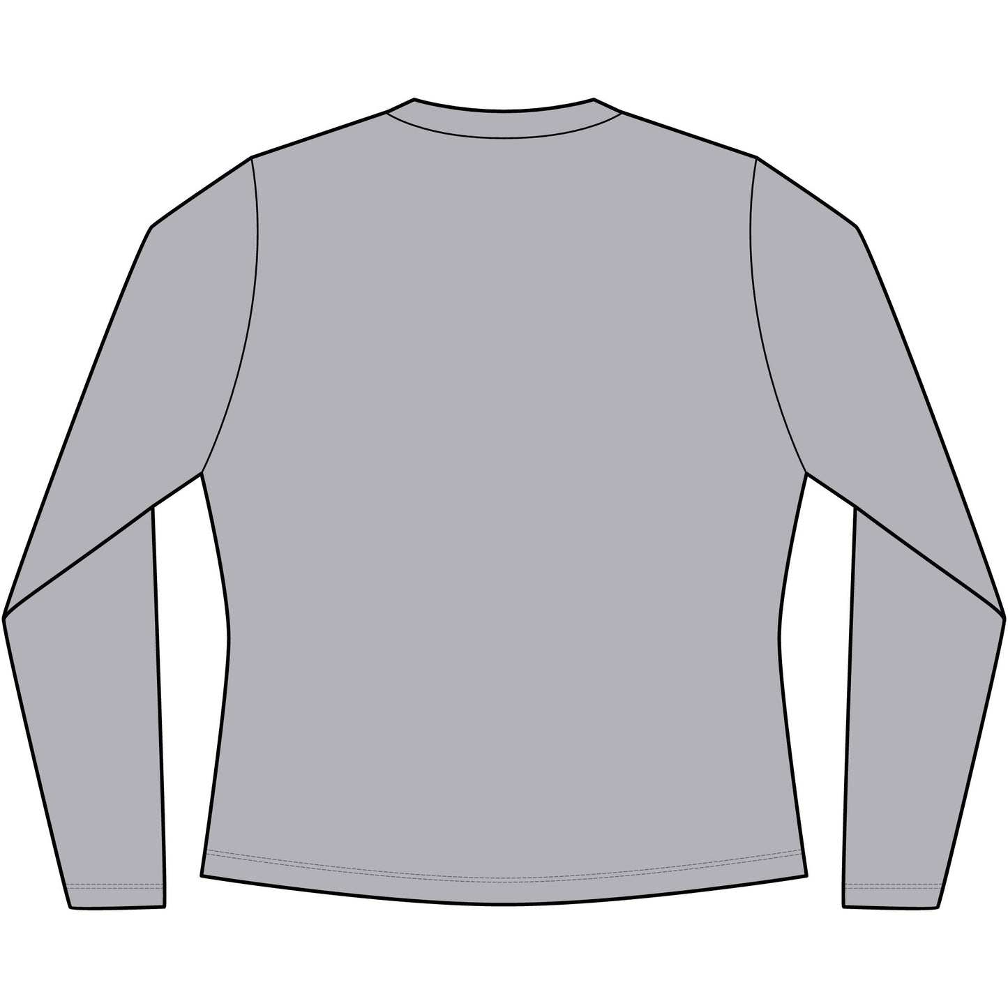 Women's V‑Neck Long Sleeve Tee — Vintage Playing Cards "New York" Graphic